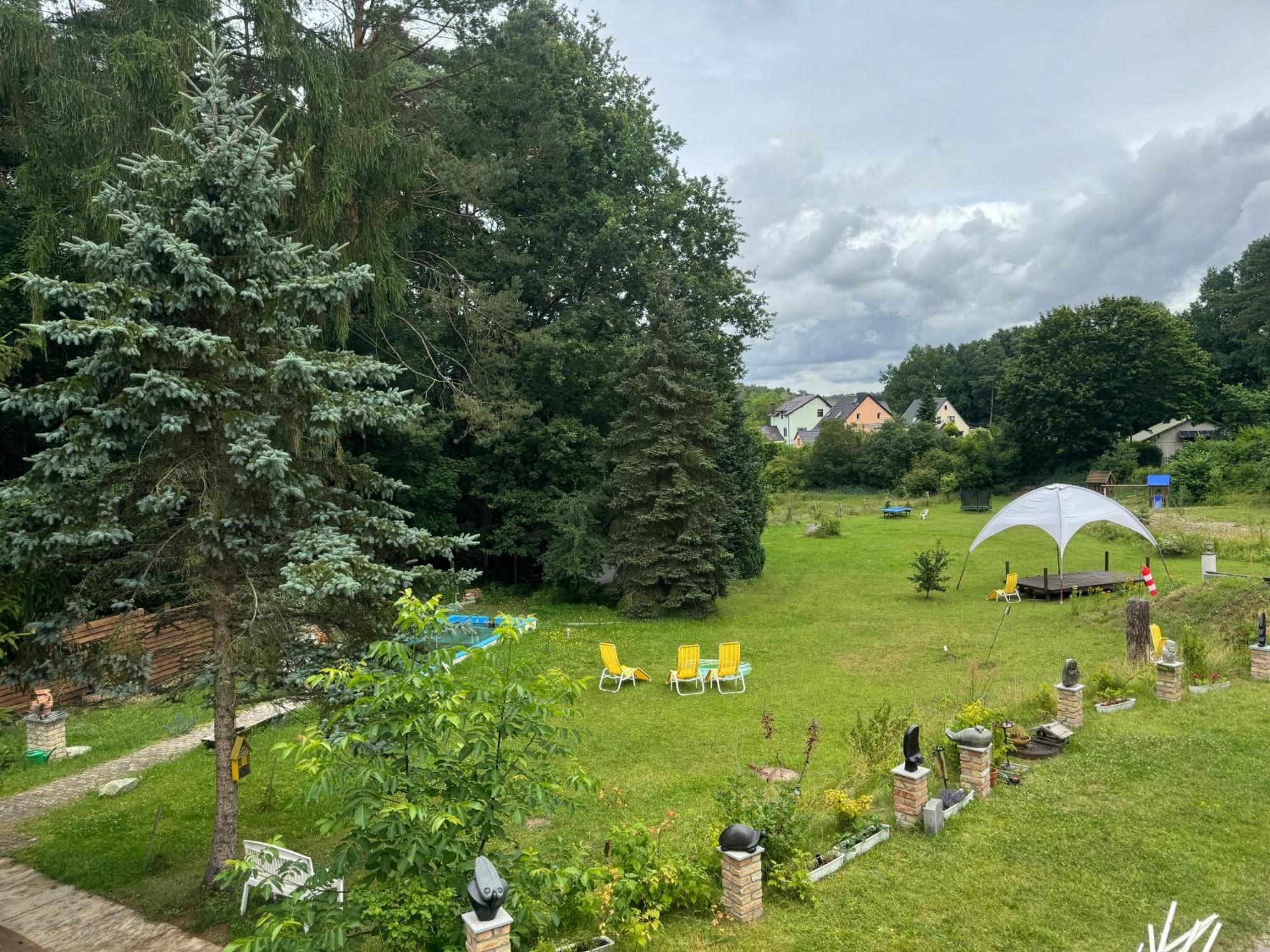 Waldwerk Wurlgrund Lychen Aparthotel ภายนอก รูปภาพ